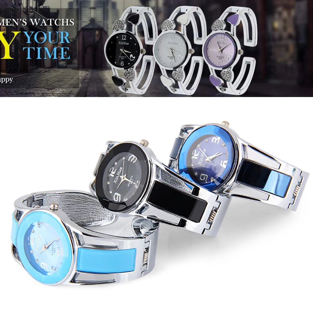 2019 New Women Bangle Watch Bracelet Design Quartz Watch with Rhinestone Round Dial Stainless Steel Band Wrist Watches with Box
2019 New Women Bangle Watch Bracelet Design Quartz Watch with Rhinestone Round Dial Stainless Steel Band Wrist Watches with Box