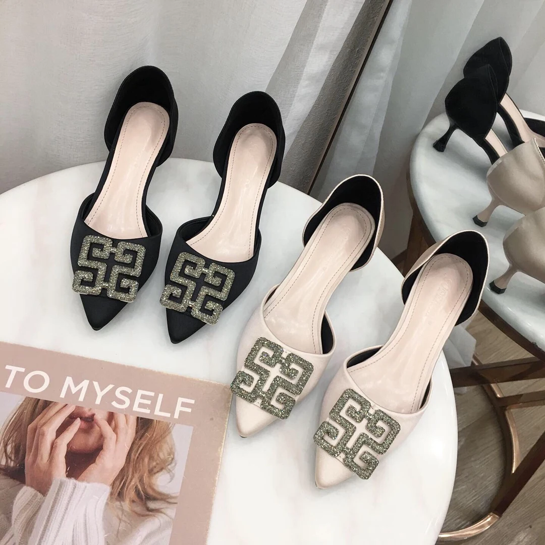 Shoes Woman Pumps Sexy Ladies High Heels 2019 Autumn Crystal Thin Heels Party Office Slip on Pointed Toe Wedding Dress Pumps 5CM
Shoes Woman Pumps Sexy Ladies High Heels 2019 Autumn Crystal Thin Heels Party Office Slip on Pointed Toe Wedding Dress Pumps 5CM