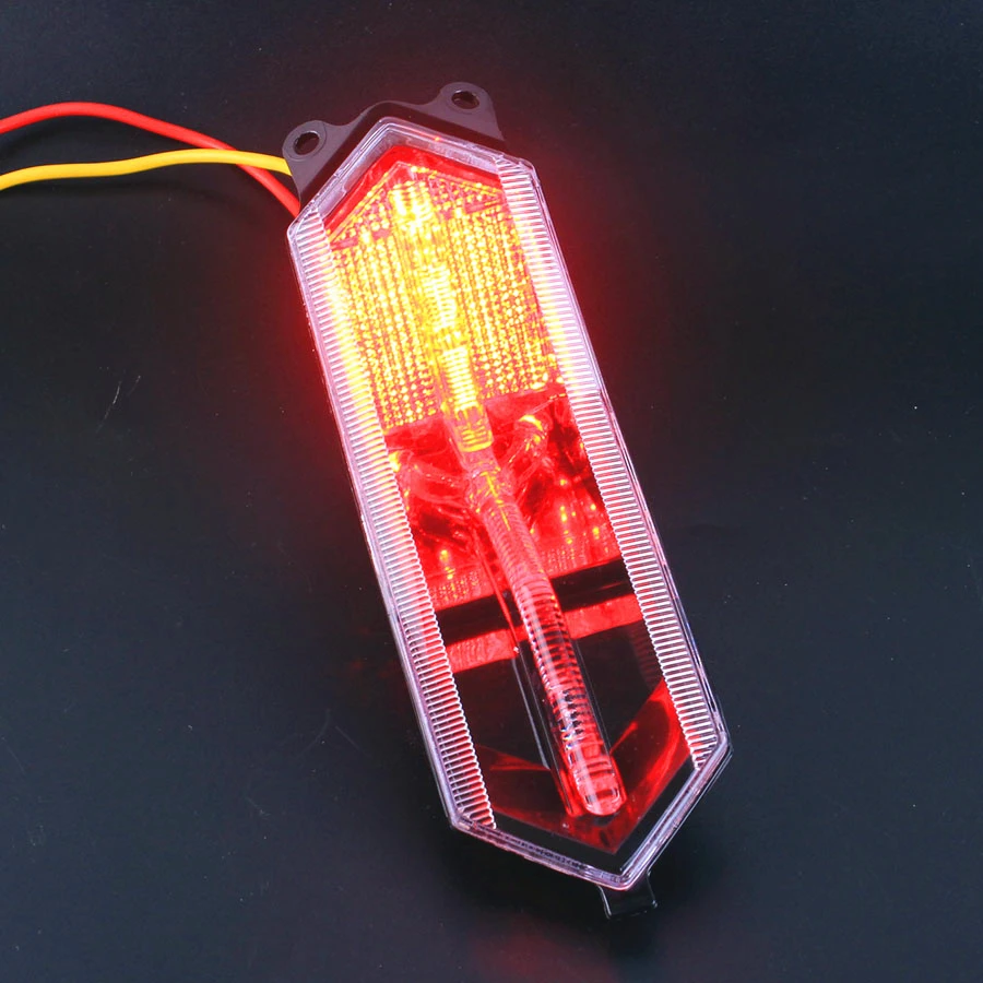 Motorcycle Accessories LED Turn Signals Integrated Brake Tail Light For YAMAHA YZF R1 2015-2016 Smoke
Motorcycle Accessories LED Turn Signals Integrated Brake Tail Light For YAMAHA YZF R1 2015-2016 Smoke