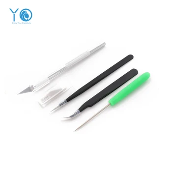 4pcs/set Fruit Sculpting Knife Gumpaste Carving Pastry Knife Sugar Bead Elbow Tweezers Needle Nose Pliers Biscuit Needle 
4pcs/set Fruit Sculpting Knife Gumpaste Carving Pastry Knife Sugar Bead Elbow Tweezers Needle Nose Pliers Biscuit Needle