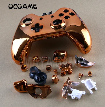 OCGAME New Wireless Game Controller Shell Housing Chrome Repair Parts For Microsoft Xbox One Joystick Replacement
OCGAME New Wireless Game Controller Shell Housing Chrome Repair Parts For Microsoft Xbox One Joystick Replacement