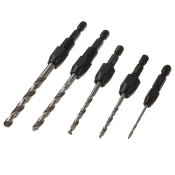 2mm/3.2mm/4mm/5mm/6mm 5pcs/Set Twist Drill Bits Quick Change Shrank Perforator Drilling Tools For Wood/Stone/Metalwoking
2mm/3.2mm/4mm/5mm/6mm 5pcs/Set Twist Drill Bits Quick Change Shrank Perforator Drilling Tools For Wood/Stone/Metalwoking