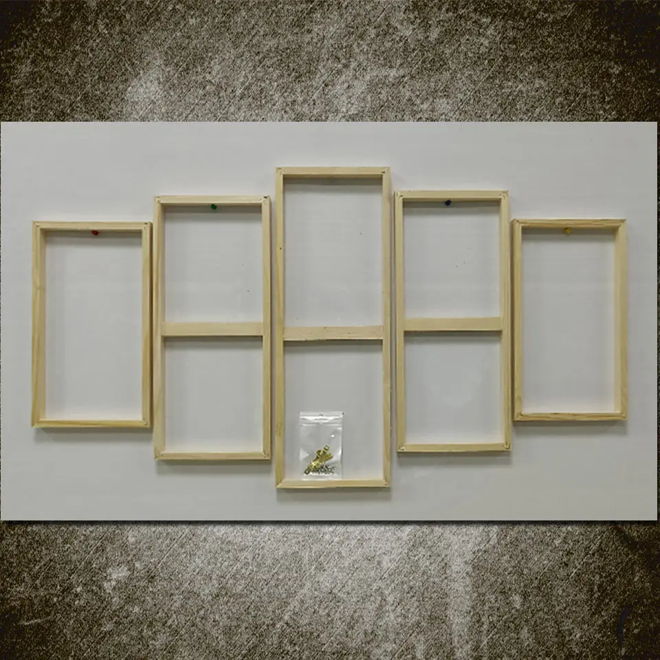 Art Sailing wooden frame for 5 piece canvas ( A model ) SK-055 Wooden Frame for Canvas Painting
Art Sailing wooden frame for 5 piece canvas ( A model ) SK-055 Wooden Frame for Canvas Painting