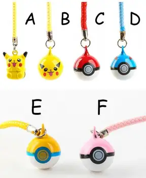 Poke Ball Toys Jingle Bells Cell Phone Strap Charms Cartoon Poke Keychains Poke go Pocket Monsters Jingle Bells Pikachu Key Ring
Poke Ball Toys Jingle Bells Cell Phone Strap Charms Cartoon Poke Keychains Poke go Pocket Monsters Jingle Bells Pikachu Key Ring