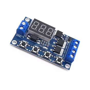 WQScosea Q8S-229 DC5V-36V Trigger Cycle Timer Delay Switch Dual MOS Tube Delay Time Board Replace Relay 5V 6V 9V 10V 12V 24V 36V
WQScosea Q8S-229 DC5V-36V Trigger Cycle Timer Delay Switch Dual MOS Tube Delay Time Board Replace Relay 5V 6V 9V 10V 12V 24V 36V