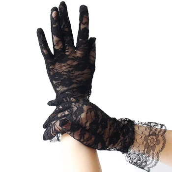 Hot lace women's long gloves Full finger gloves women novelty Accessories UV protection super long ladies driving sunscreen 40cm
Hot lace women's long gloves Full finger gloves women novelty Accessories UV protection super long ladies driving sunscreen 40cm