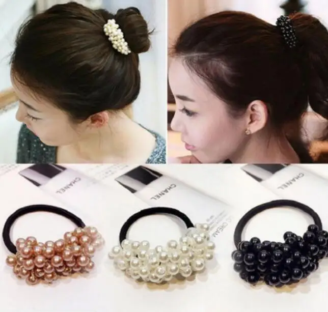 Women Hair Accessories Pearls Beads Headbands Ponytail Holder Girls Scrunchies Vintage Elastic Hair Bands Rubber Rope Headdress
Women Hair Accessories Pearls Beads Headbands Ponytail Holder Girls Scrunchies Vintage Elastic Hair Bands Rubber Rope Headdress