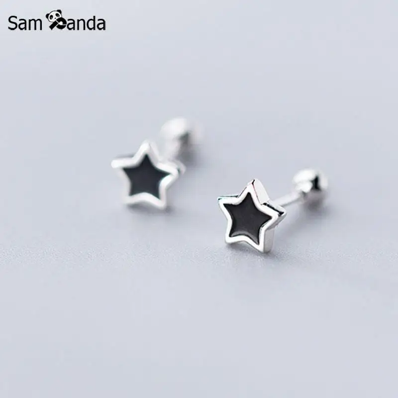 New 925 Sterling Silver Korean Style Sweet Stars Fashion Simple Stud Earrings For Women Hypoallergenic Fashion Silver Gift
New 925 Sterling Silver Korean Style Sweet Stars Fashion Simple Stud Earrings For Women Hypoallergenic Fashion Silver Gift