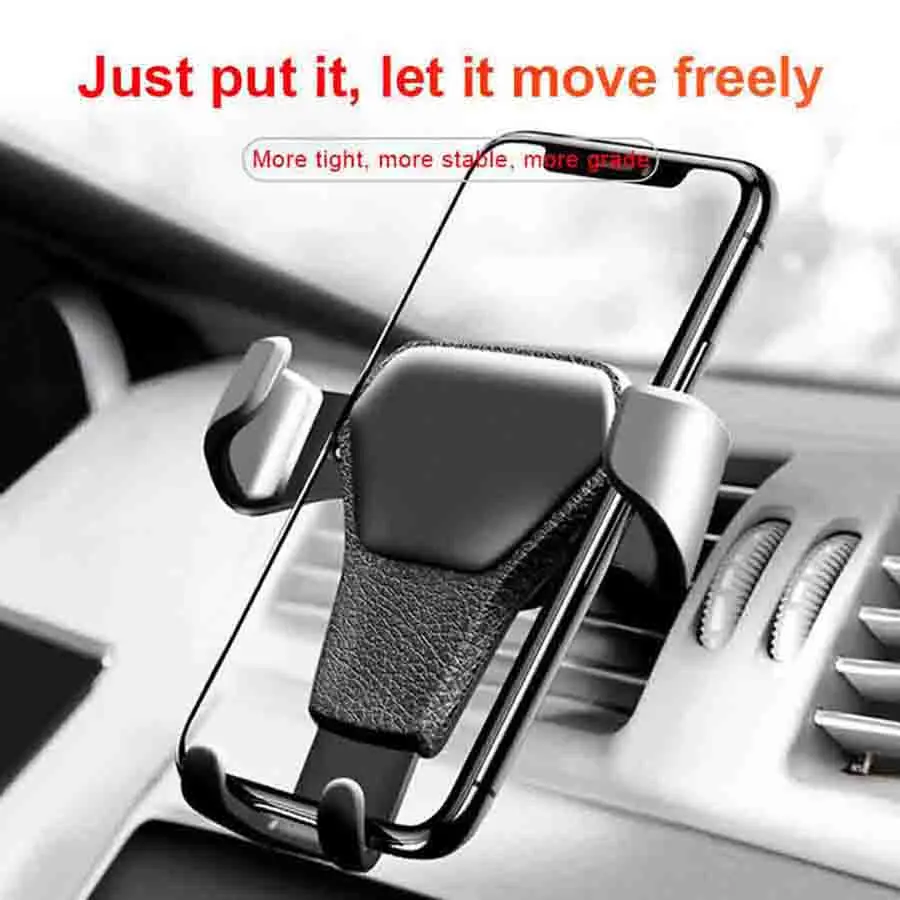 Car Qi Wireless Charger Air Vent Clip Stand For iPhone XR XS Samsung Xiaomi Universal Mobile Phone Car Gravity Holder Support (14)