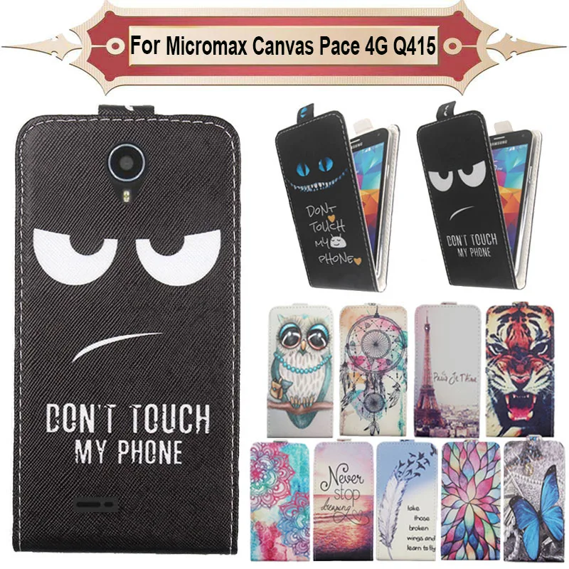 Top Selling 11 Colors Cartoon Pattern Up and Down Flip PU Leather Case For Micromax Canvas Pace 4G Q415
Top Selling 11 Colors Cartoon Pattern Up and Down Flip PU Leather Case For Micromax Canvas Pace 4G Q415