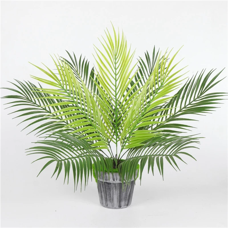 Artificial Palm Tree Green Leaf Plants Plastic Potted Bonsai Leaves Garden Home Wedding Table Ornaments Decoration
Artificial Palm Tree Green Leaf Plants Plastic Potted Bonsai Leaves Garden Home Wedding Table Ornaments Decoration