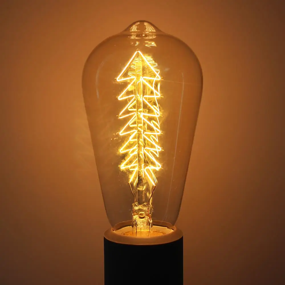 E27 220v Edison Bulb Vintage Edisons Lamp Retro Edison Bulbs 40w Incandescent ST64 G125 G95 Ball Bubble Light For Pendant Lamps
E27 220v Edison Bulb Vintage Edisons Lamp Retro Edison Bulbs 40w Incandescent ST64 G125 G95 Ball Bubble Light For Pendant Lamps
