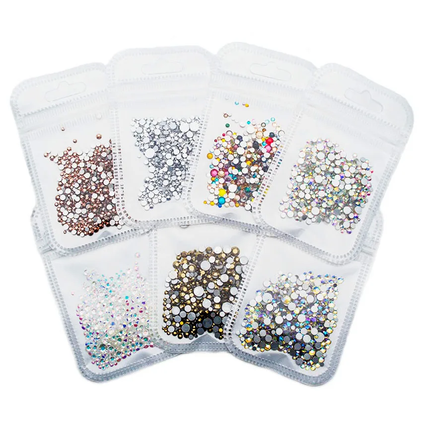 500pcs Nail Art Rhinestone Mix SS3-SS20 Size Glass Flatback Crystal Nail Rhinestones For Nails Art 3D Decorations MJZ2101
500pcs Nail Art Rhinestone Mix SS3-SS20 Size Glass Flatback Crystal Nail Rhinestones For Nails Art 3D Decorations MJZ2101
