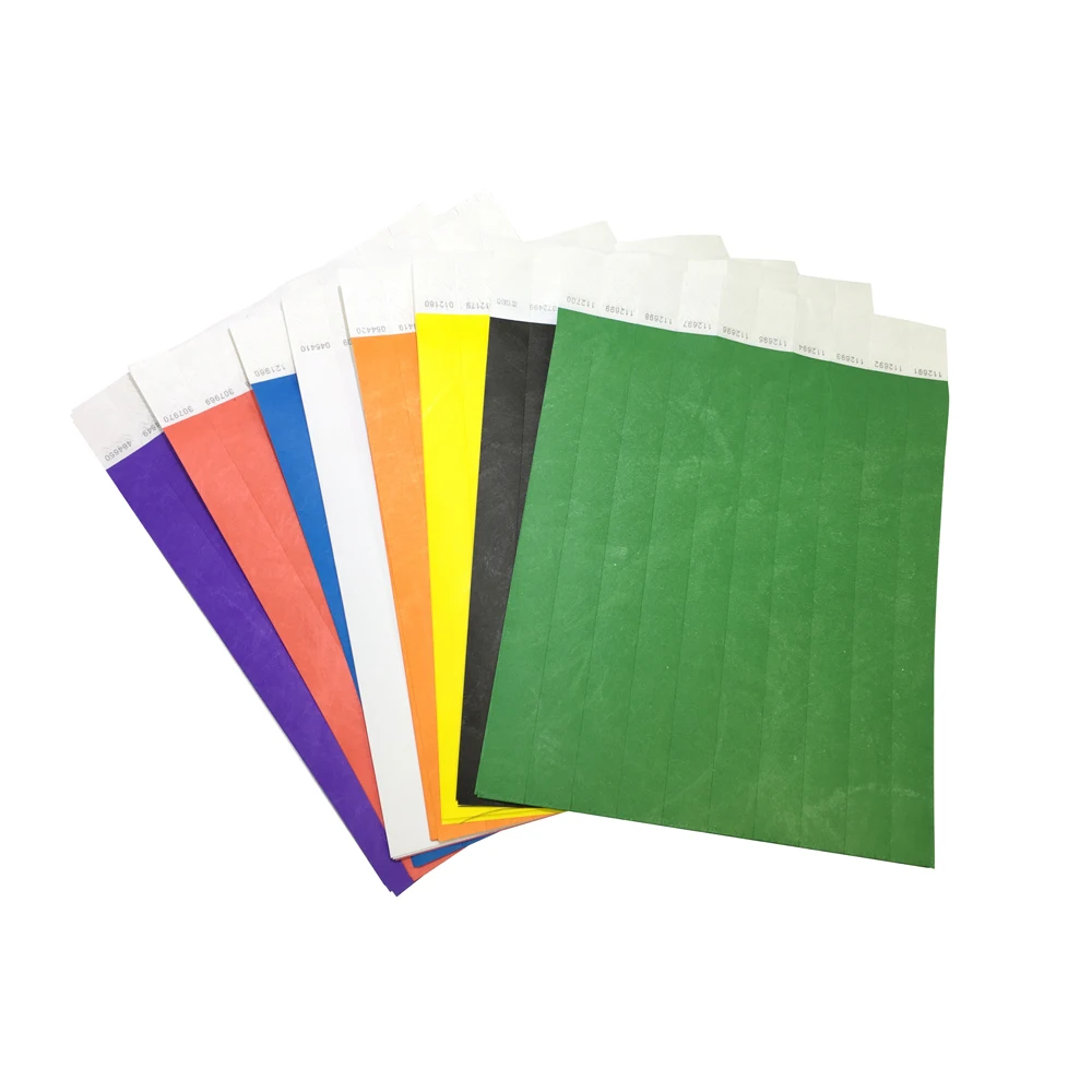 3/4" Tyvek Wristbands Rainbow 450 Ct. Variety Pack- 50 Each, wristbands for Events Parties Assorted Colors Free Shipping
3/4" Tyvek Wristbands Rainbow 450 Ct. Variety Pack- 50 Each, wristbands for Events Parties Assorted Colors Free Shipping