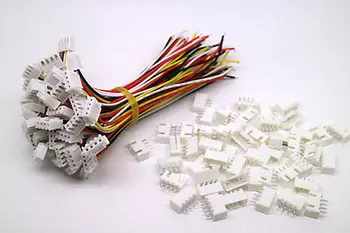 50 SETS JST XH 2.5-4 Pin Battery Connector Plug Female & Male with 120MM Wire
50 SETS JST XH 2.5-4 Pin Battery Connector Plug Female & Male with 120MM Wire