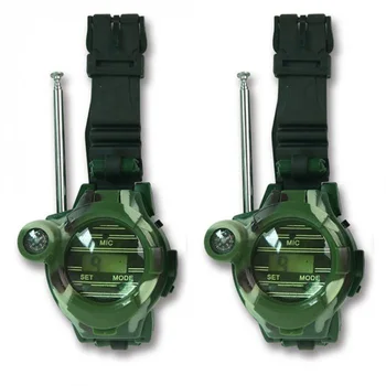 2Pcs Children Walkie-talkie Toy Camouflage Military 7 In 1 Watch Compass Wireless for Children Interactive Education Toy
2Pcs Children Walkie-talkie Toy Camouflage Military 7 In 1 Watch Compass Wireless for Children Interactive Education Toy