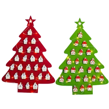 GNHYLL Date 1-31 Felt Advent Calendar New Year Decoration Christmas Tree Countdown Calendar Hanging Ornaments New Year Gifts
GNHYLL Date 1-31 Felt Advent Calendar New Year Decoration Christmas Tree Countdown Calendar Hanging Ornaments New Year Gifts