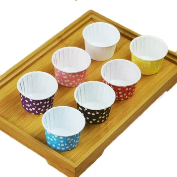 Colorful Ware Muffin Paper Cup Cake Tray Cups Holder Oil-proof High Temperature Food Grade Paper Cake Holder Cake Dessert Mold
Colorful Ware Muffin Paper Cup Cake Tray Cups Holder Oil-proof High Temperature Food Grade Paper Cake Holder Cake Dessert Mold
