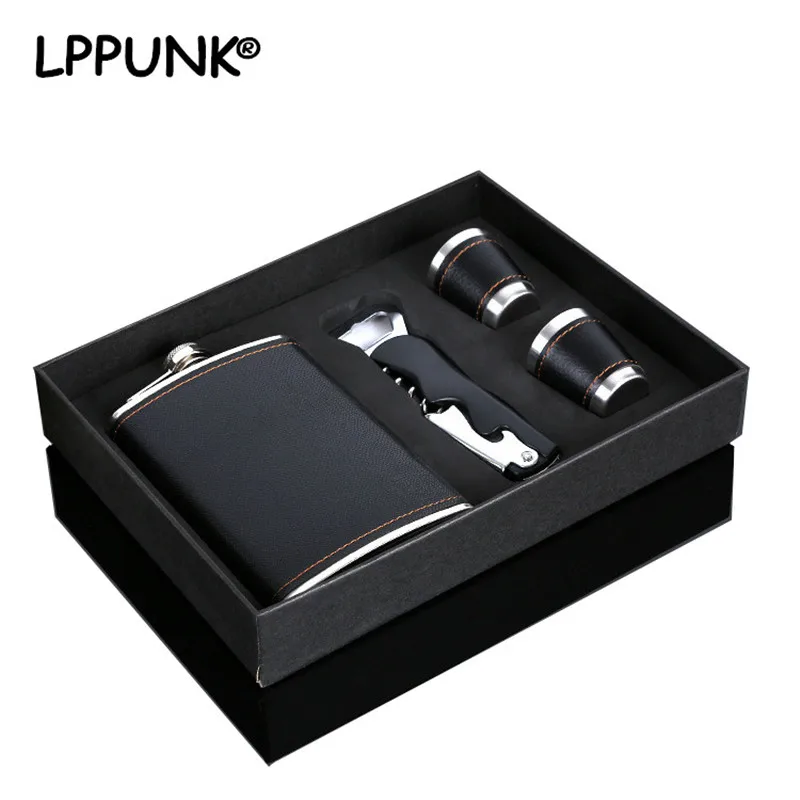 9oz Moscow whisky Cups liquor flagon 304 Stainless steel alcohol Vodka Bottle leather wrapping hip flask with opener gift set
9oz Moscow whisky Cups liquor flagon 304 Stainless steel alcohol Vodka Bottle leather wrapping hip flask with opener gift set