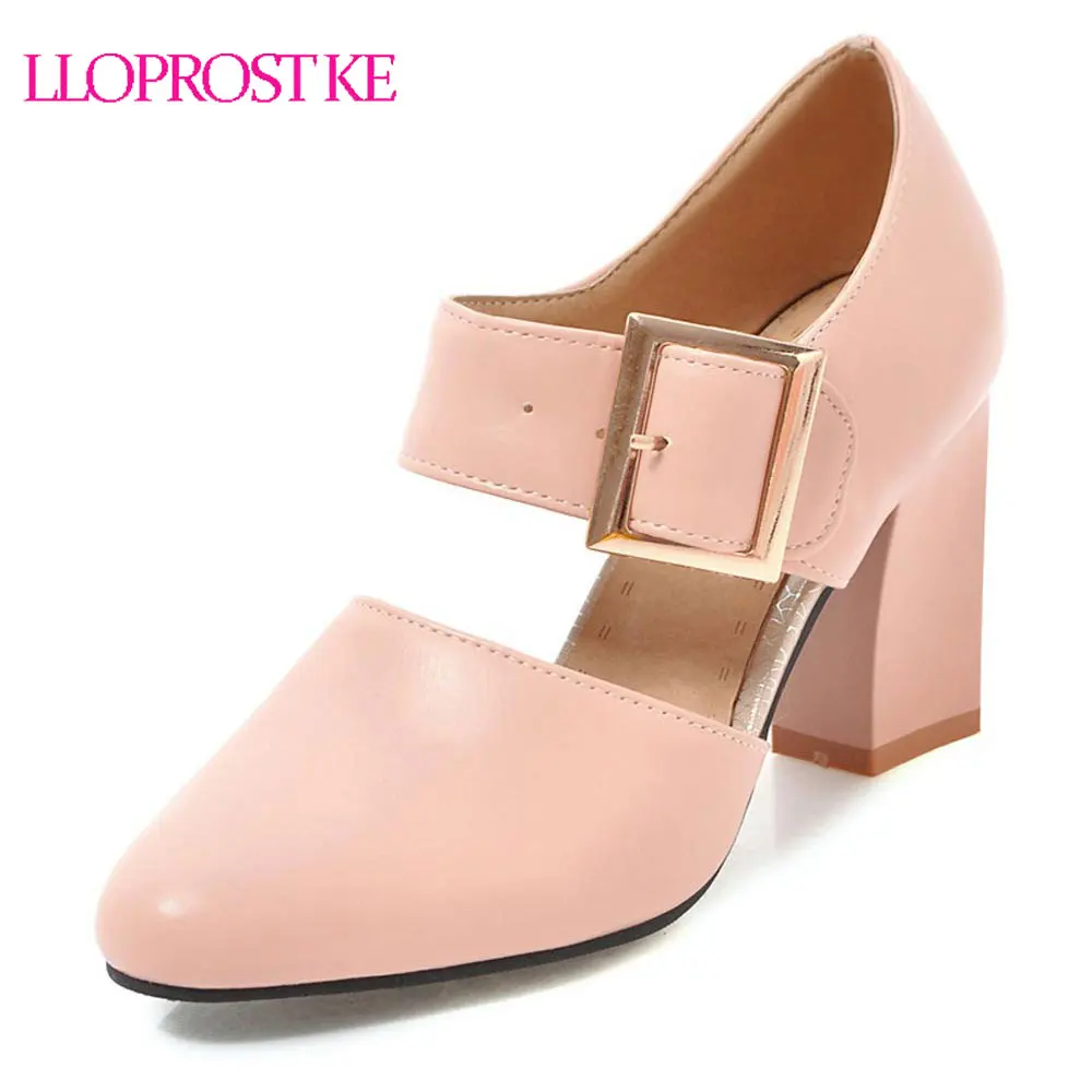 Lloprost ke Autumn New Mary Janes Shallow Buckle Strap Shoes Woman Thick Heel Pumps Fashion Round Toe Shoes Big Size 31-48 MY787
Lloprost ke Autumn New Mary Janes Shallow Buckle Strap Shoes Woman Thick Heel Pumps Fashion Round Toe Shoes Big Size 31-48 MY787