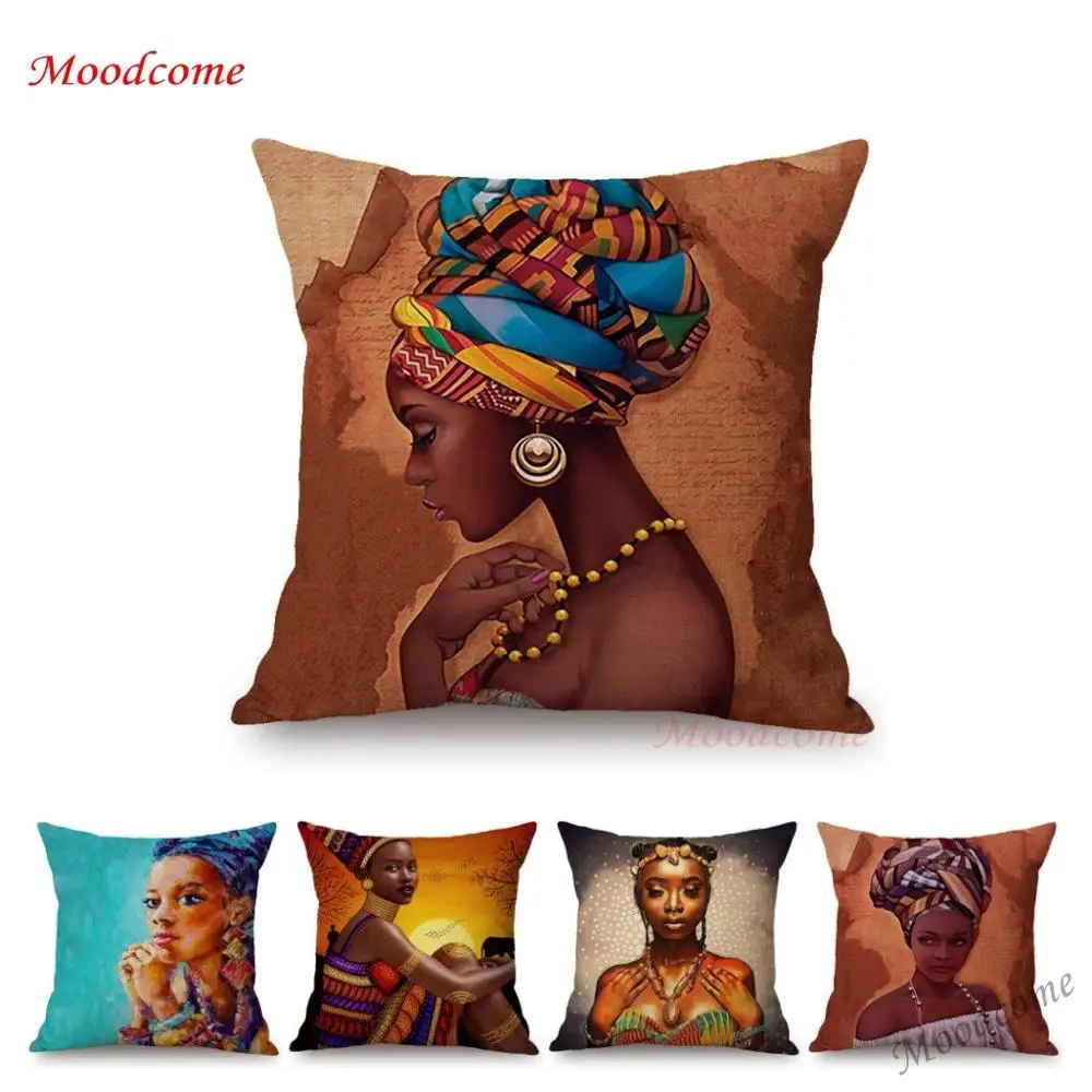 Abstract Africa Woman Decorative Art Oil Painting Sofa Throw Pillow Case Cotton Linen African Lifestyle Car Pillow Cushion Cover
Abstract Africa Woman Decorative Art Oil Painting Sofa Throw Pillow Case Cotton Linen African Lifestyle Car Pillow Cushion Cover