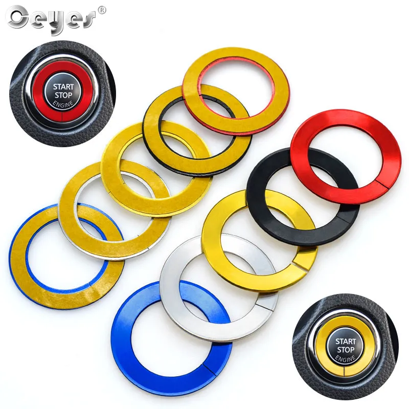 Ceyes Car Accessories Decoration Cover Circle Sticker Case For Nissan Qashqai X-Trail Vehicle Engine Start Stop Ring Car Styling
Ceyes Car Accessories Decoration Cover Circle Sticker Case For Nissan Qashqai X-Trail Vehicle Engine Start Stop Ring Car Styling