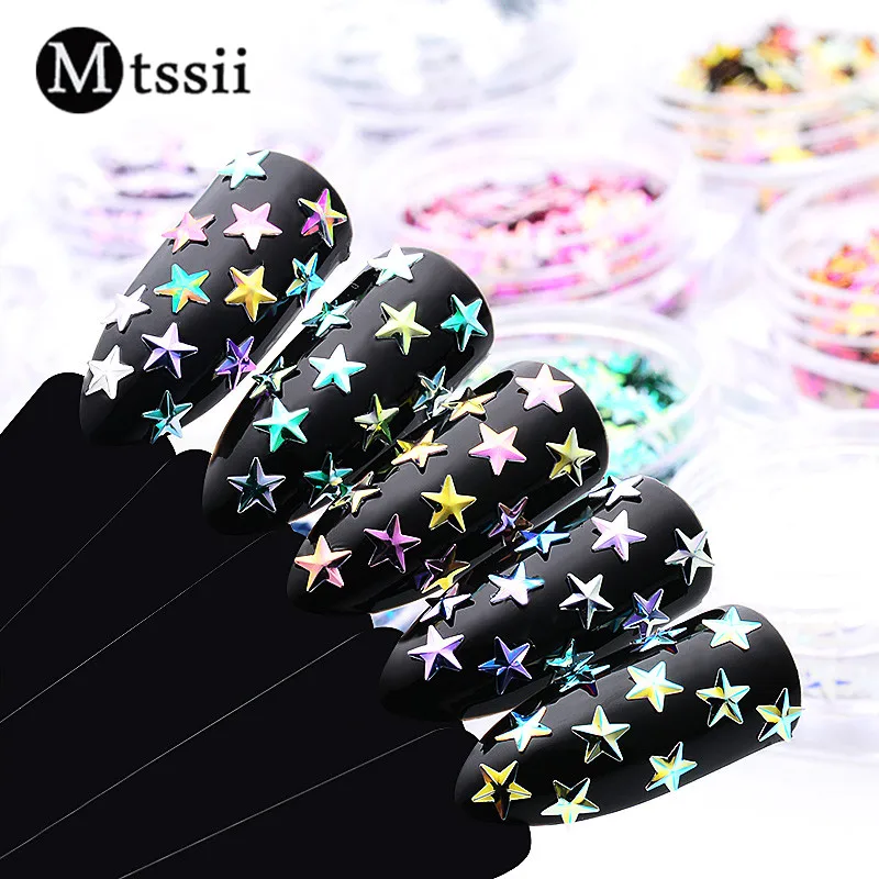 Mtssii Stars Glitter Sequins Holographic Nail Sequins Paillettes Nail Art Decoration 3D Manicure Stickers Tips
Mtssii Stars Glitter Sequins Holographic Nail Sequins Paillettes Nail Art Decoration 3D Manicure Stickers Tips