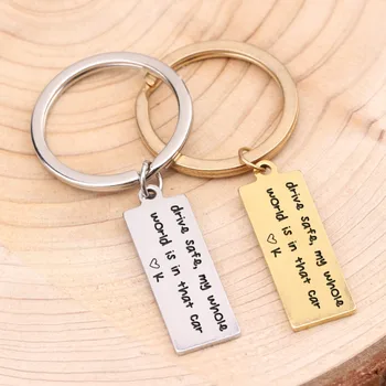 Drive Safe My Whole World Is In That Car"Hand Carved Keychain Gift To Couple Husband Girlfriend Jewelry Customized Letters
Drive Safe My Whole World Is In That Car"Hand Carved Keychain Gift To Couple Husband Girlfriend Jewelry Customized Letters