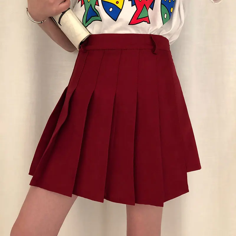 3 colors S-L 2019 summer preppy style Women Shorts Skirts solid color High Waist A-line Shorts girls irregualr shorts (X252)
3 colors S-L 2019 summer preppy style Women Shorts Skirts solid color High Waist A-line Shorts girls irregualr shorts (X252)