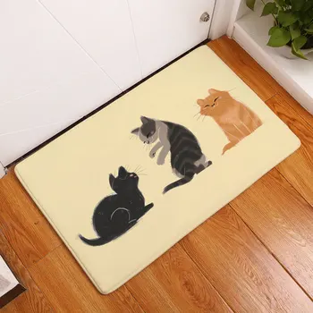 Cartoon Cats Carpets Anti-Slip Floor Mats Bathroom Outdoor Rugs Front Door Mat Doormats , tapete para banheiro , Bedroom Felpudo
Cartoon Cats Carpets Anti-Slip Floor Mats Bathroom Outdoor Rugs Front Door Mat Doormats , tapete para banheiro , Bedroom Felpudo
