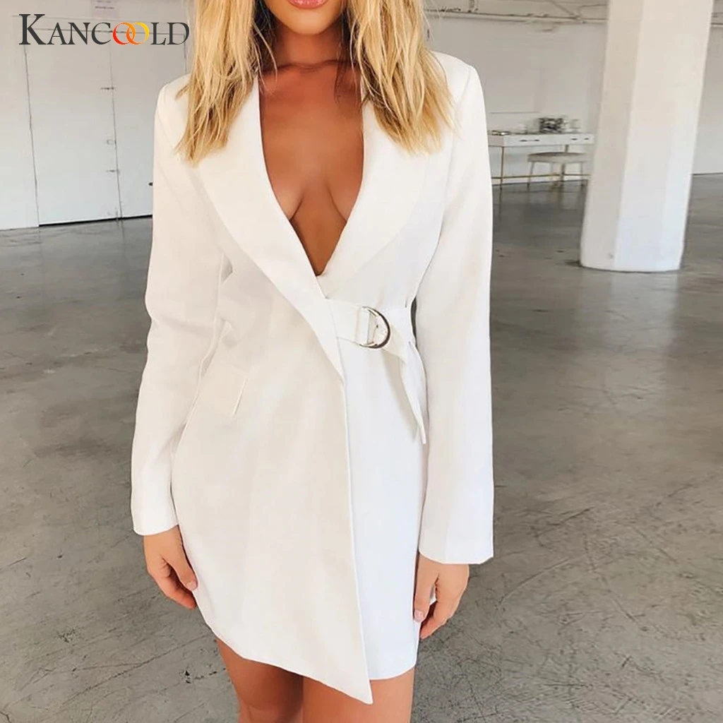 KANCOOLD coats Fashion Women Solid V-Neck Long Sleeve Tops Outwear Bandage Cross Sashes new woman coats and jackets 2019JUL10
KANCOOLD coats Fashion Women Solid V-Neck Long Sleeve Tops Outwear Bandage Cross Sashes new woman coats and jackets 2019JUL10