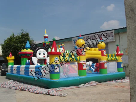 Huge Attractive Inflatable Fun city Inflatable Amusement Park Inflatable Playground