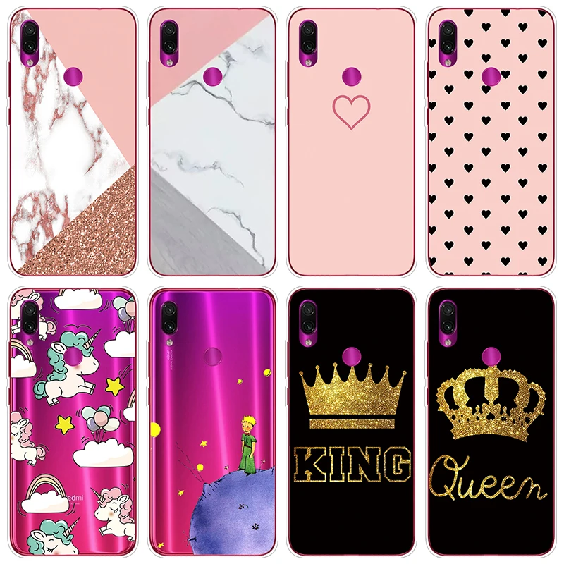 Girly Marble Phone Case FOR Xioami Redmi Note 7 6.3 inch Soft Rubber TPU Love King Queen Soft For Redmi Note 7 Pro Case Coque
Girly Marble Phone Case FOR Xioami Redmi Note 7 6.3 inch Soft Rubber TPU Love King Queen Soft For Redmi Note 7 Pro Case Coque
