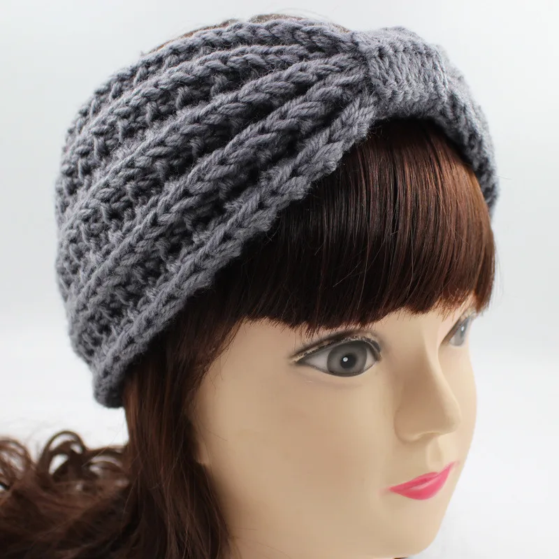 7Color Fashion Ladies Winter Warmer Ear Knitted Headband Turban For Women Crochet Bow Stretch Hairband Headwrap Hair Accessories
7Color Fashion Ladies Winter Warmer Ear Knitted Headband Turban For Women Crochet Bow Stretch Hairband Headwrap Hair Accessories