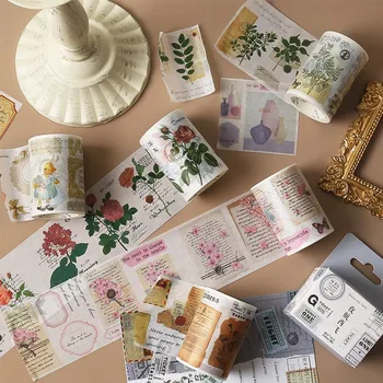 Romantic Plants Flowers Poetry Washi Tape Diy Decorative Scrapbooking Masking Tape Adhesive Label Sticker Tape Stationery
Romantic Plants Flowers Poetry Washi Tape Diy Decorative Scrapbooking Masking Tape Adhesive Label Sticker Tape Stationery