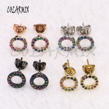 8 Pairs Wholesale jewelry earrings Round shape stud earrings zircon jewelry earrings simple earrings Gift for lady 5348
8 Pairs Wholesale jewelry earrings Round shape stud earrings zircon jewelry earrings simple earrings Gift for lady 5348