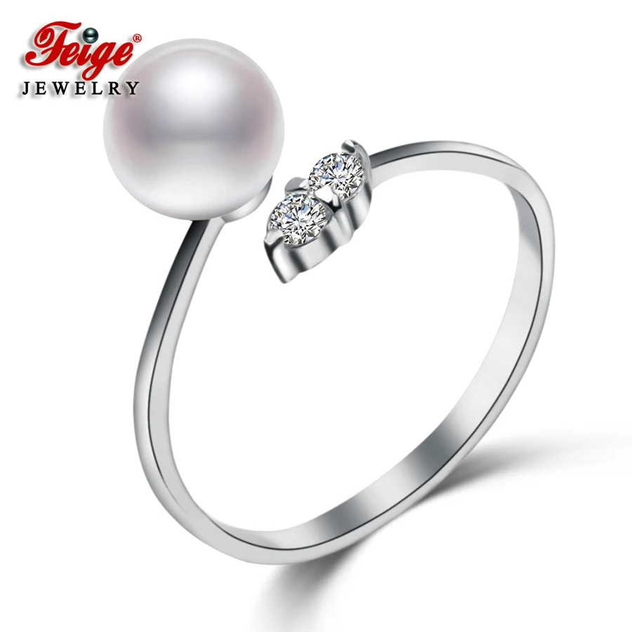 Classic style Pearl Rings For Women's 7-8mm White Natural Freshwater Pearls 100% 925 Sterling Silver Rings Fine jewelry
Classic style Pearl Rings For Women's 7-8mm White Natural Freshwater Pearls 100% 925 Sterling Silver Rings Fine jewelry