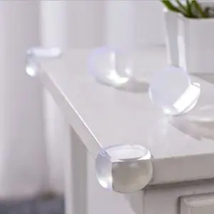4 Pcs/lot Child Baby Safety Silicone Protector Table Corner Edge Protection Cover Children Anticollision Edge & Corner Guards
4 Pcs/lot Child Baby Safety Silicone Protector Table Corner Edge Protection Cover Children Anticollision Edge & Corner Guards