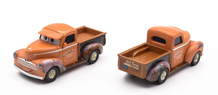 1:55 Disney Pixar Cars 3 2 Metal Diecast Car Toy Lightning McQueen Jackson Storm Combine Harvester Bulldozer Kids Toy Car Gift