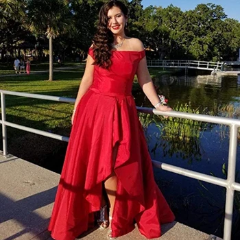 2018 New Arrival Off Shoulder vestidos de fiesta High Low Long Evening Prom Dresses High Low Formal Gowns
2018 New Arrival Off Shoulder vestidos de fiesta High Low Long Evening Prom Dresses High Low Formal Gowns