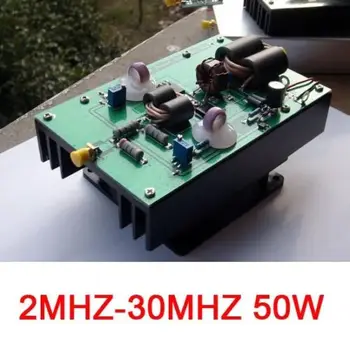2MHZ-30MHZ 50W HF linear amplifier RF power AMP 13.56MHZ shortwave transmit module
2MHZ-30MHZ 50W HF linear amplifier RF power AMP 13.56MHZ shortwave transmit module