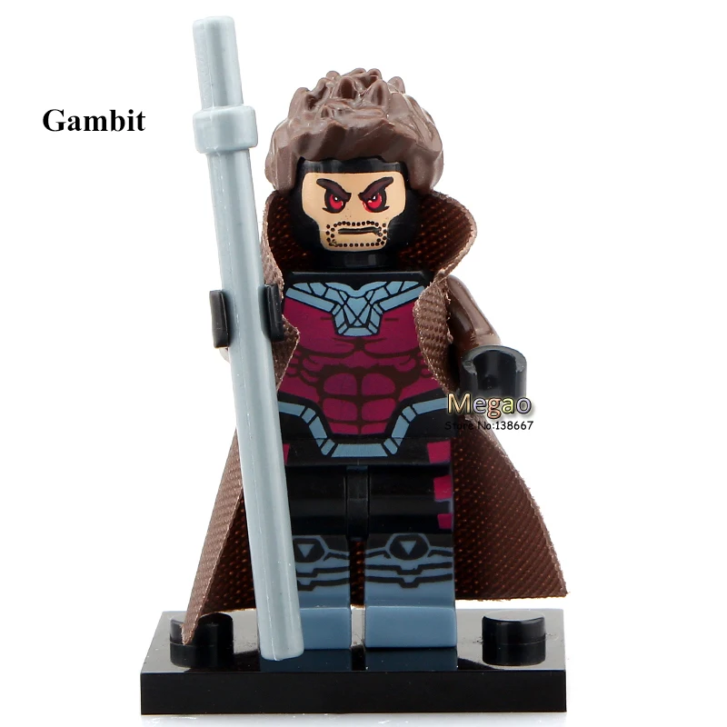 Gambit PG010 Single Sale Comics Marauders Super Heroes Models & Building Toys Blocks Best Children Gift Toys
Gambit PG010 Single Sale Comics Marauders Super Heroes Models & Building Toys Blocks Best Children Gift Toys