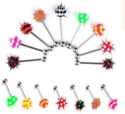 316L Stainless Steel Capsule Tragus Piercing lengua Acrylic Barbell Tongue Rings Women Men Body Jewelry Lip Piercing Tongue
316L Stainless Steel Capsule Tragus Piercing lengua Acrylic Barbell Tongue Rings Women Men Body Jewelry Lip Piercing Tongue