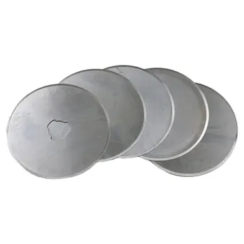 High 5pc 45mm Rotary Cutter Blades Craft Paper Cut Hand Held Scrap Booking Replacement Spare Blades Fits Clover Blades
High 5pc 45mm Rotary Cutter Blades Craft Paper Cut Hand Held Scrap Booking Replacement Spare Blades Fits Clover Blades