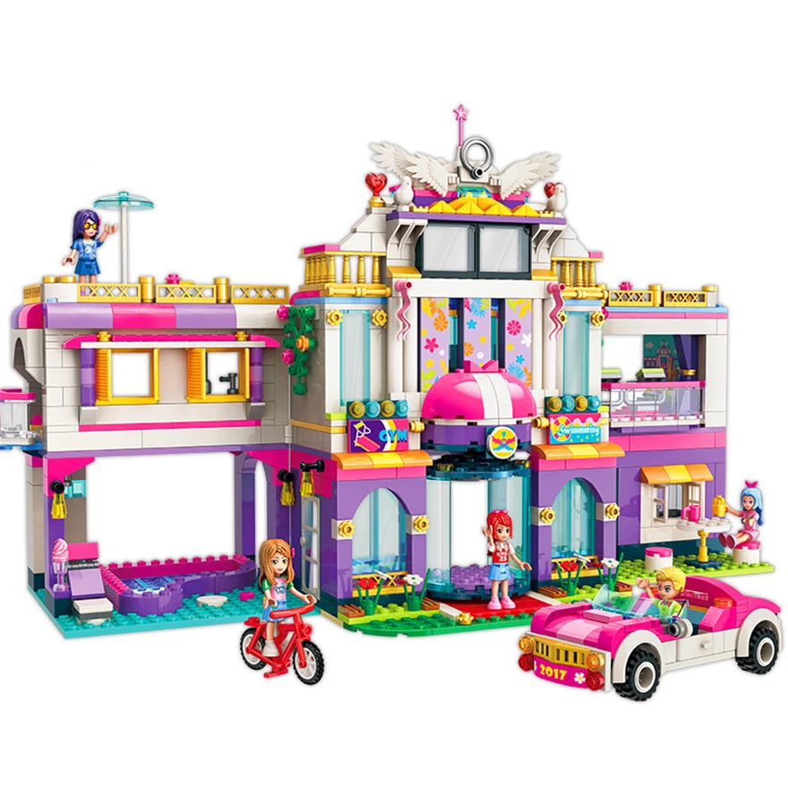 Genuine ENLIGHTEN 2017 944Pcs Dream House Villa Girls Friend Princess Model Building Block Toys For Children Compatible Legoe 
Genuine ENLIGHTEN 2017 944Pcs Dream House Villa Girls Friend Princess Model Building Block Toys For Children Compatible Legoe