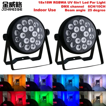 Free Shipping 2pcs/lot RGBWA UV 6in1 18x18W Led Par Light DMX Indoor DJ Party Club Stage Show Lighting
Free Shipping 2pcs/lot RGBWA UV 6in1 18x18W Led Par Light DMX Indoor DJ Party Club Stage Show Lighting