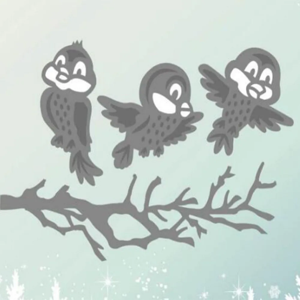 Birds Metal Cutting Dies Stencils For Scrapbooking Paper Cards Crafts DIY 2019 New
Birds Metal Cutting Dies Stencils For Scrapbooking Paper Cards Crafts DIY 2019 New