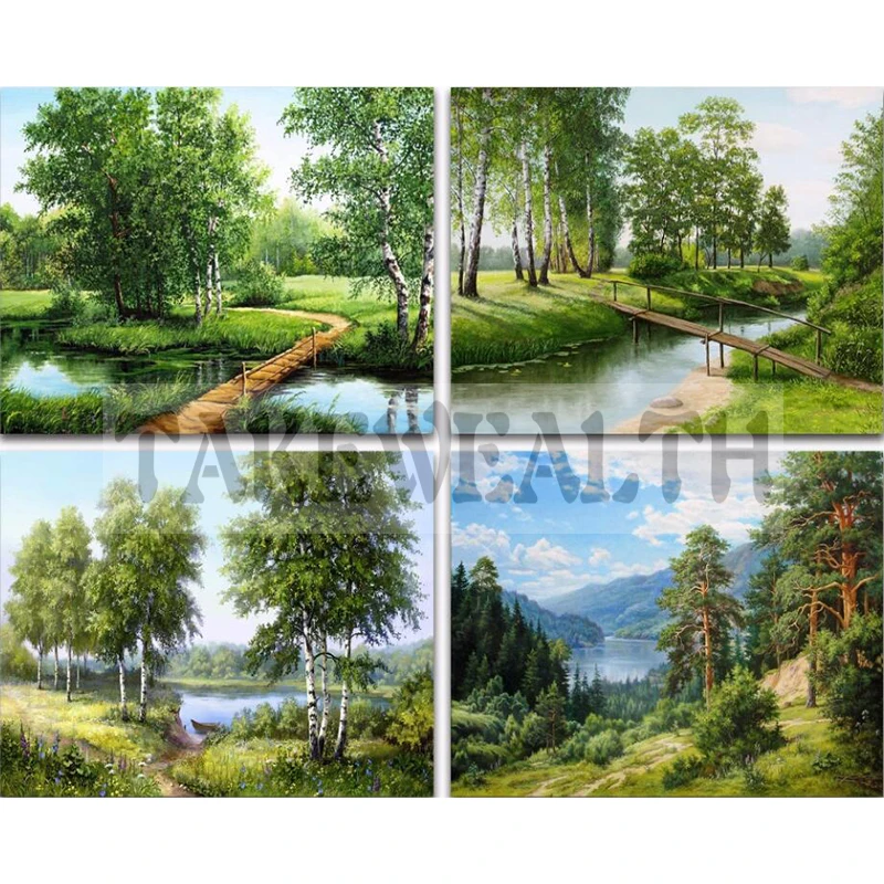 Full square diamond embroidery nature tree 5d diy diamond painting cross stitch landscape full round Diamond mosaic river H359
Full square diamond embroidery nature tree 5d diy diamond painting cross stitch landscape full round Diamond mosaic river H359