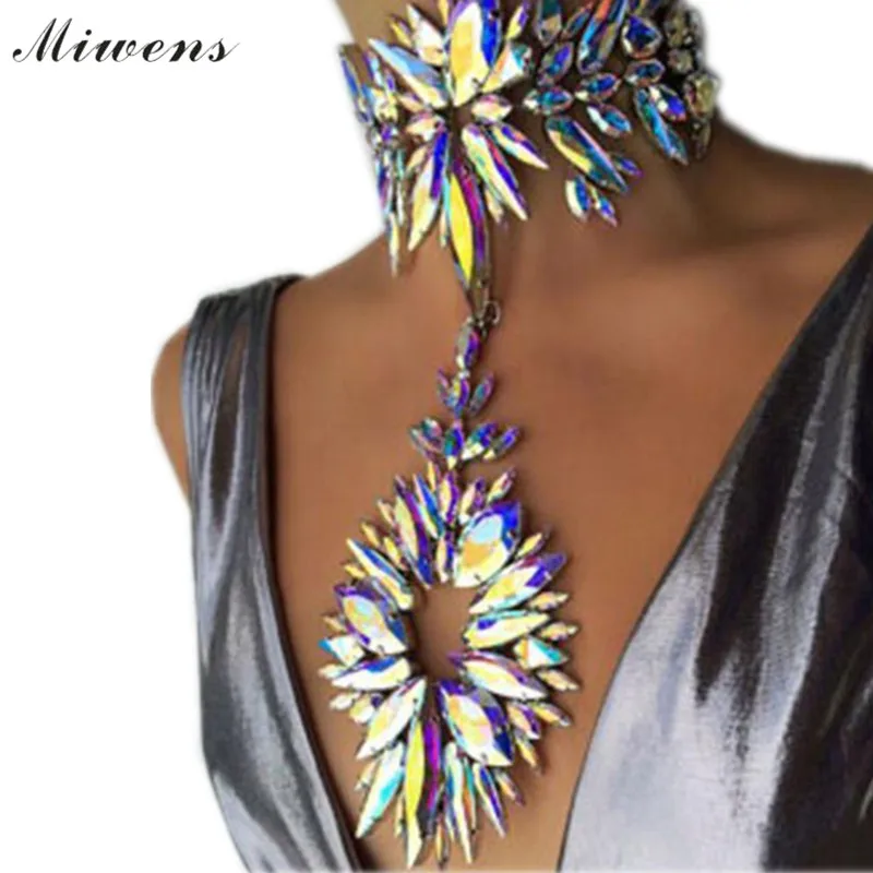 Miwens Luxury 2017 Design Fashion Brand Full Crystal Flower Collar Choker Statement Necklaces & Pendants Accessory Jewelry 7436
Miwens Luxury 2017 Design Fashion Brand Full Crystal Flower Collar Choker Statement Necklaces & Pendants Accessory Jewelry 7436