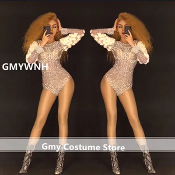 K100 Ballroom dance costumes dj ds stage wears bodysuit pearl sexy jumpsuit female dresses outfits club performance clothe bra
K100 Ballroom dance costumes dj ds stage wears bodysuit pearl sexy jumpsuit female dresses outfits club performance clothe bra